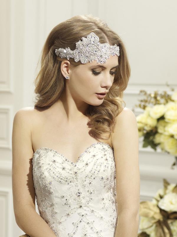 Moonlight Headpieces HP 107 beautiful wedding day hair accessories