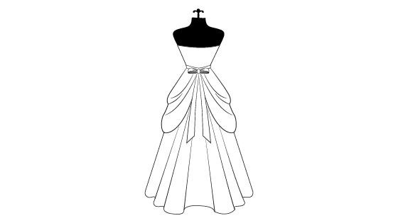 Wedding Dress Bustle Types & How They Work [VIDEO]