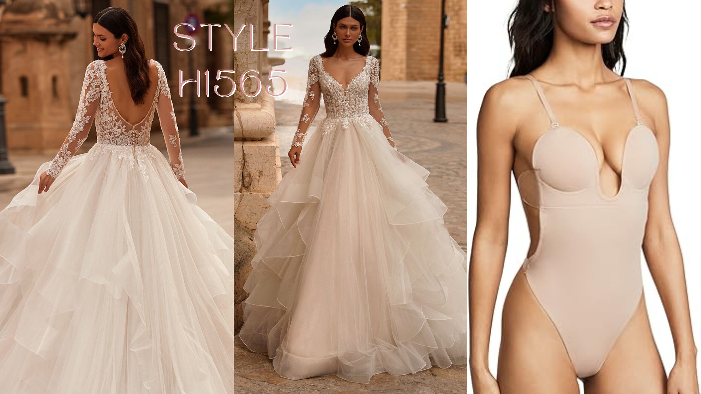 Bridal trend: Extremely revealing, low-cut wedding gowns - Boing