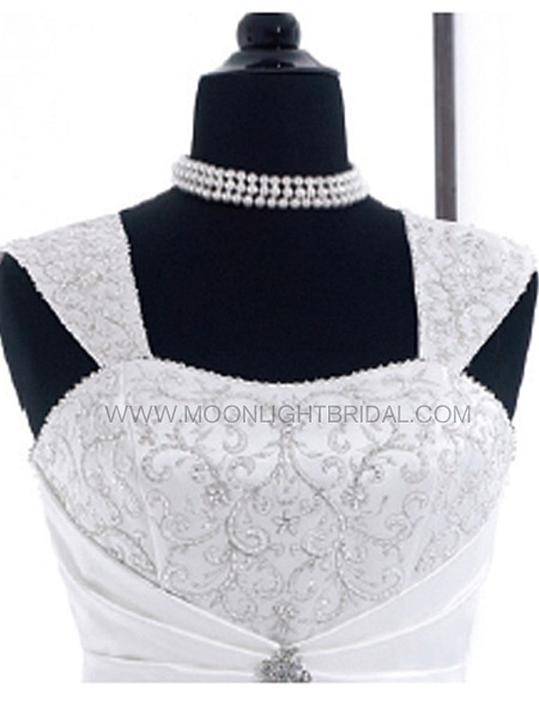 Moonlight Cap 1 lace long sleeve and sheer beaded bridal jackets