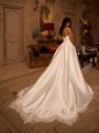 Moonlight Couture H1628 Spaghetti strap bridal gowns, sweetheart necklines, lace cap sleeve bridal gowns & more