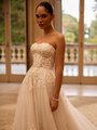 Moonlight Collection J6972 blush bridal gowns, ivory bridal gowns, white wedding dresses & more