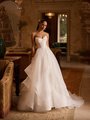 Moonlight Collection J6974 affordable wedding dresses with low backs and beading