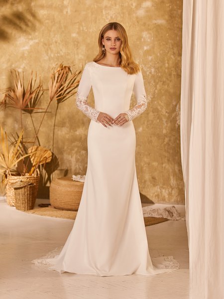 Enticing Modern Wedding Dress - Style #P5053