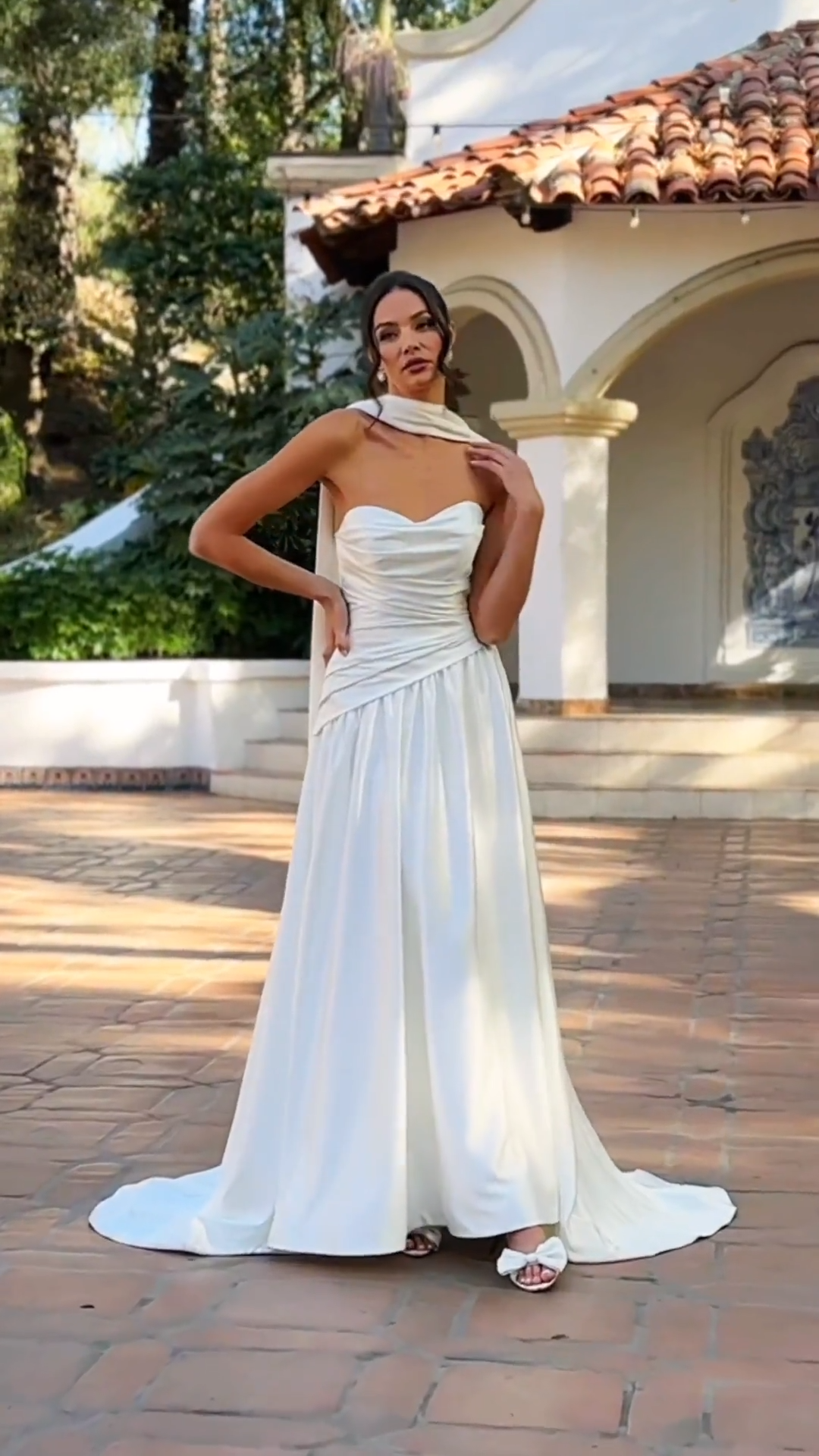 Moonlight Tango T191 beach wedding dresses, reception dresses & informal wedding dresses